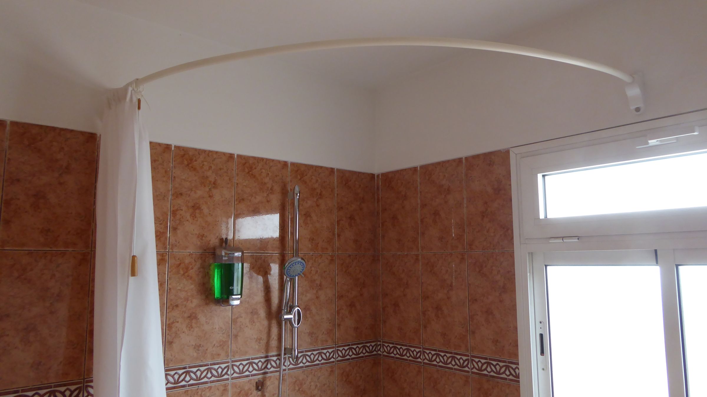 Curved Shower Rod Instructables