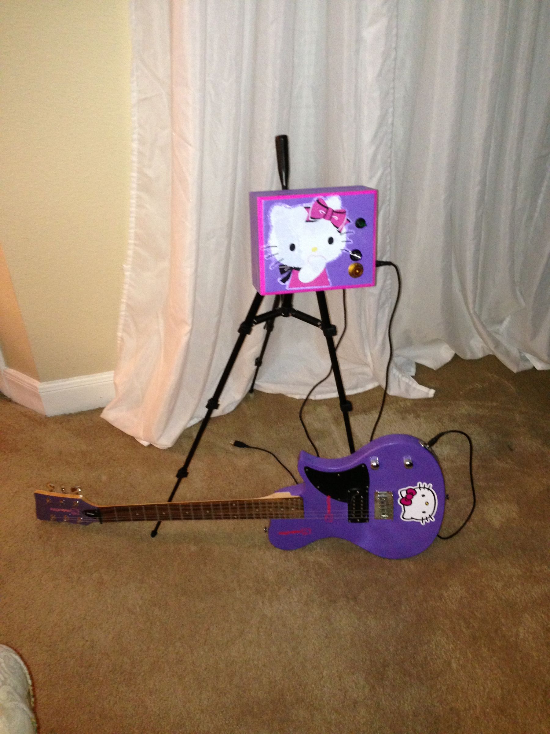 Hello Kitty Guitar & Amp 5 Steps Instructables