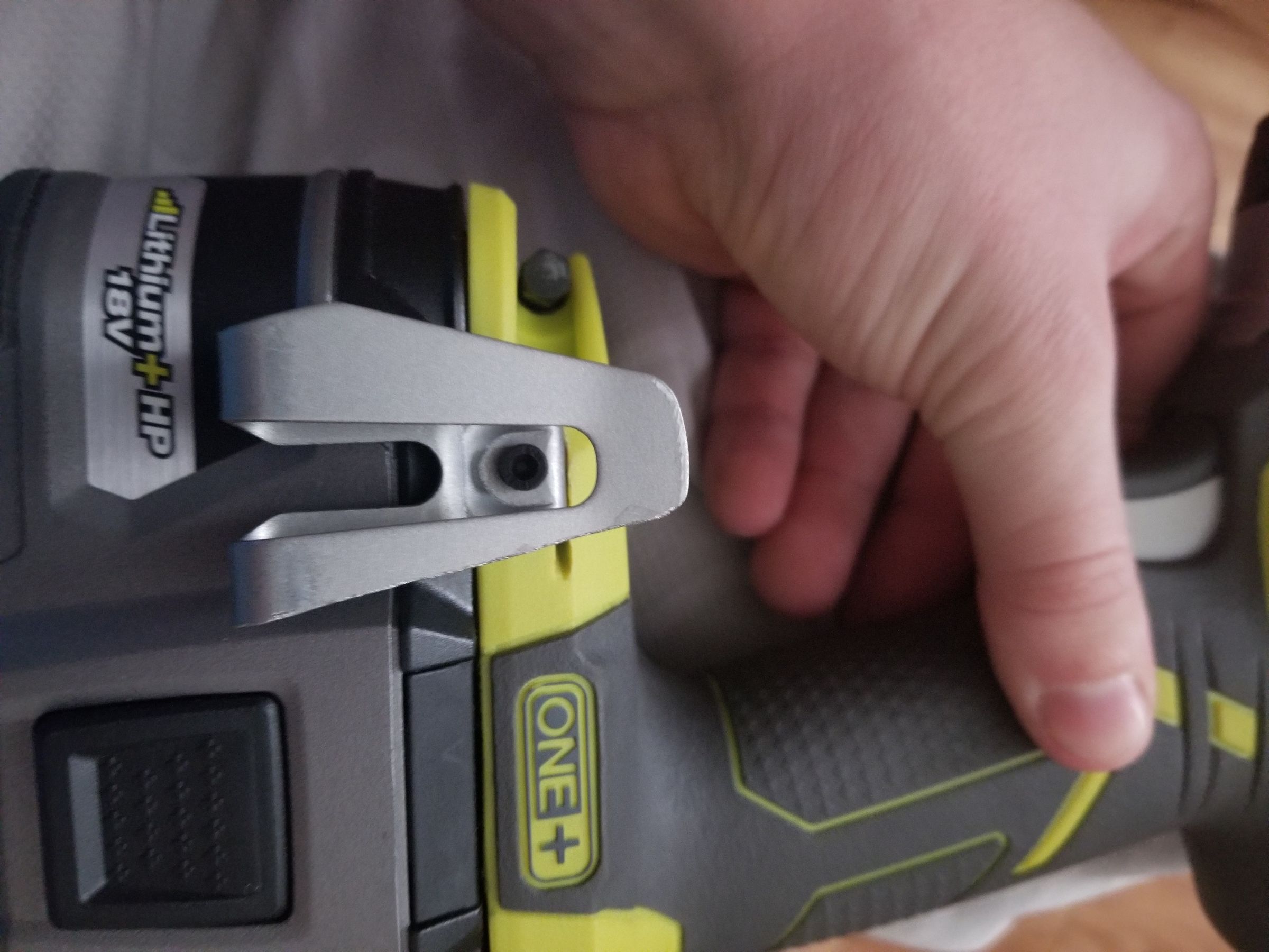 RYOBI Drill / Driver Belt Clip 11 Steps (with Pictures) Instructables