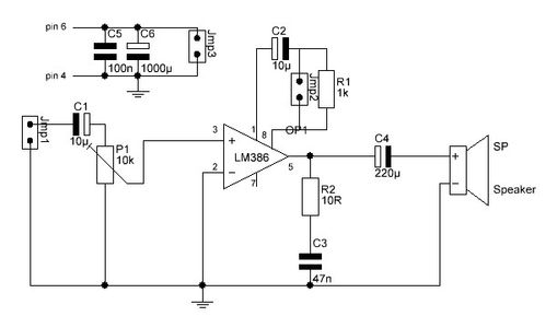 LM386 Amplifier With PCB - Instructables