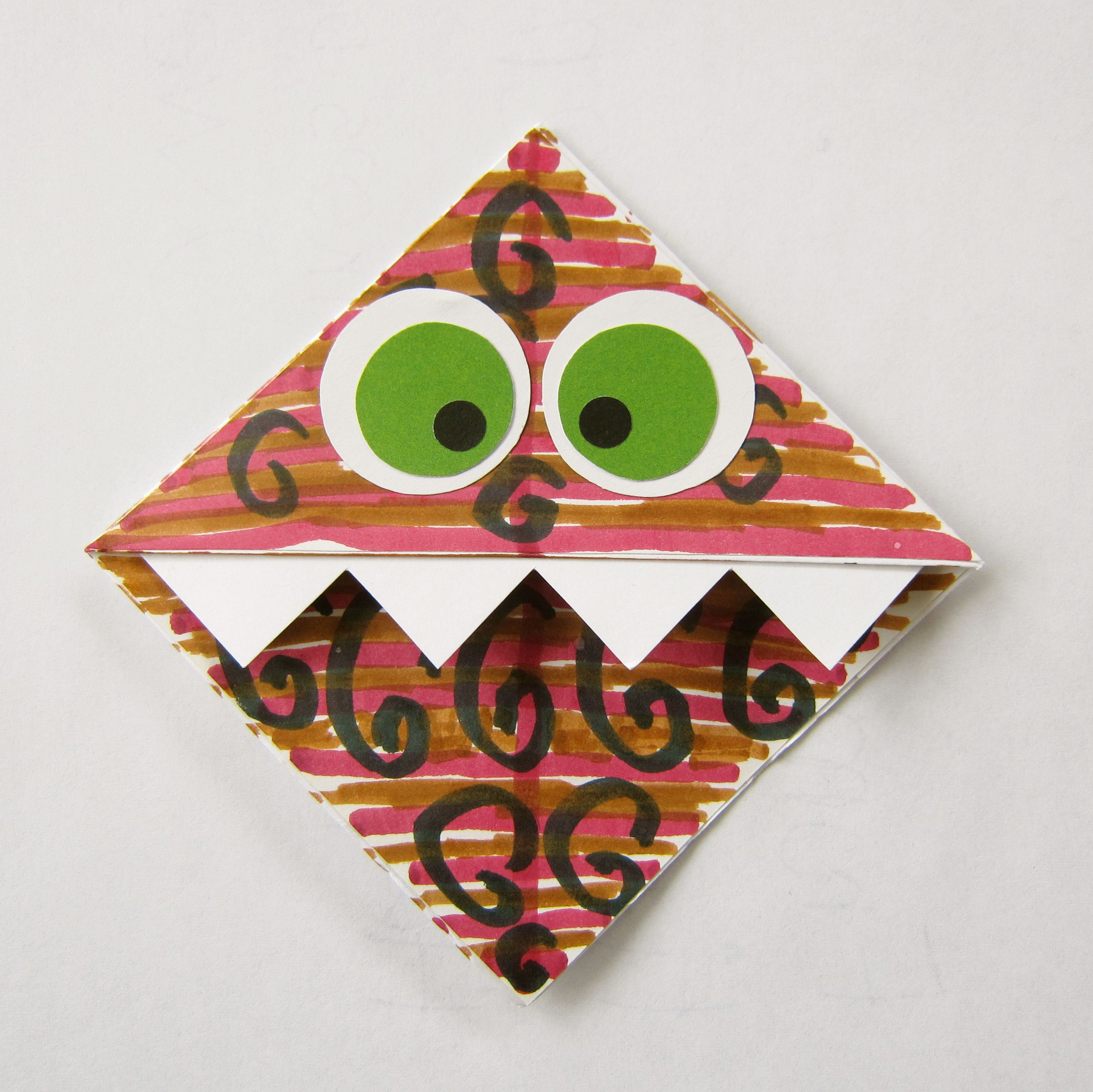 Monster Bookmarks 5 Steps (with Pictures) Instructables