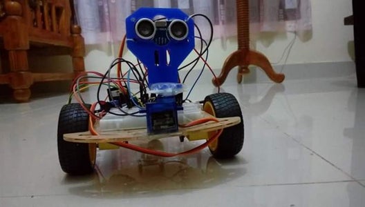 Obstacle Avoiding Robot (Arduino) : 8 Steps (with Pictures) - Instructables