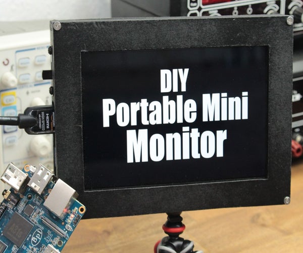 DIY Portable Mini Monitor