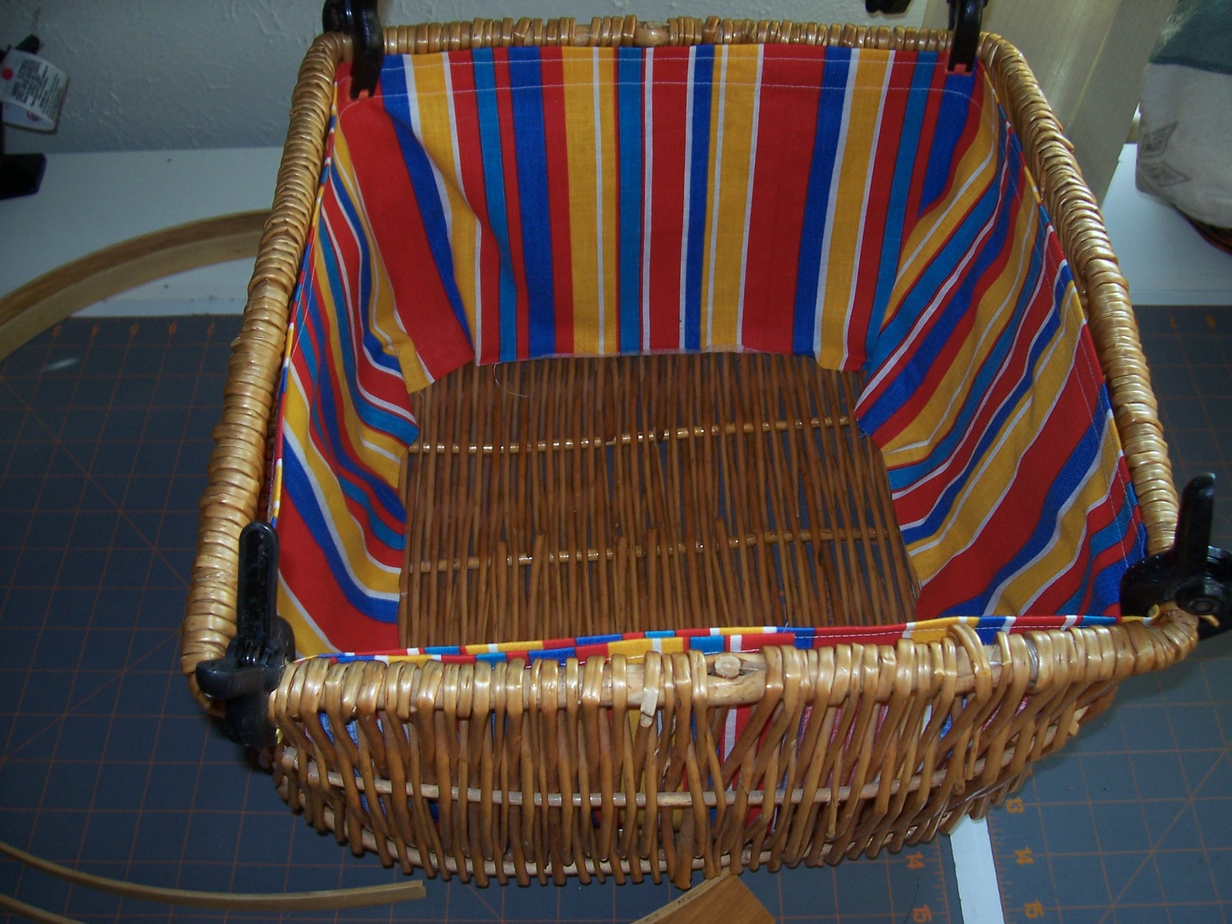 Create a Rustic Picnic Basket With Liner 6 Steps (with Pictures) Instructables