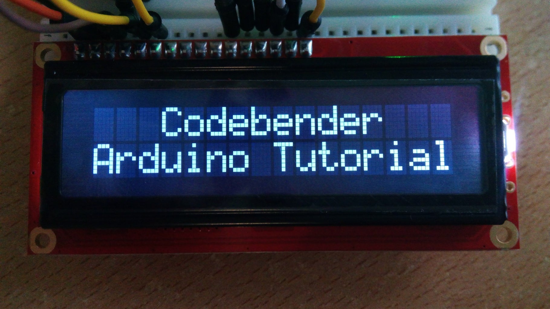 How to Use an LCD Display - Arduino Tutorial : 5 Steps (with Pictures ...