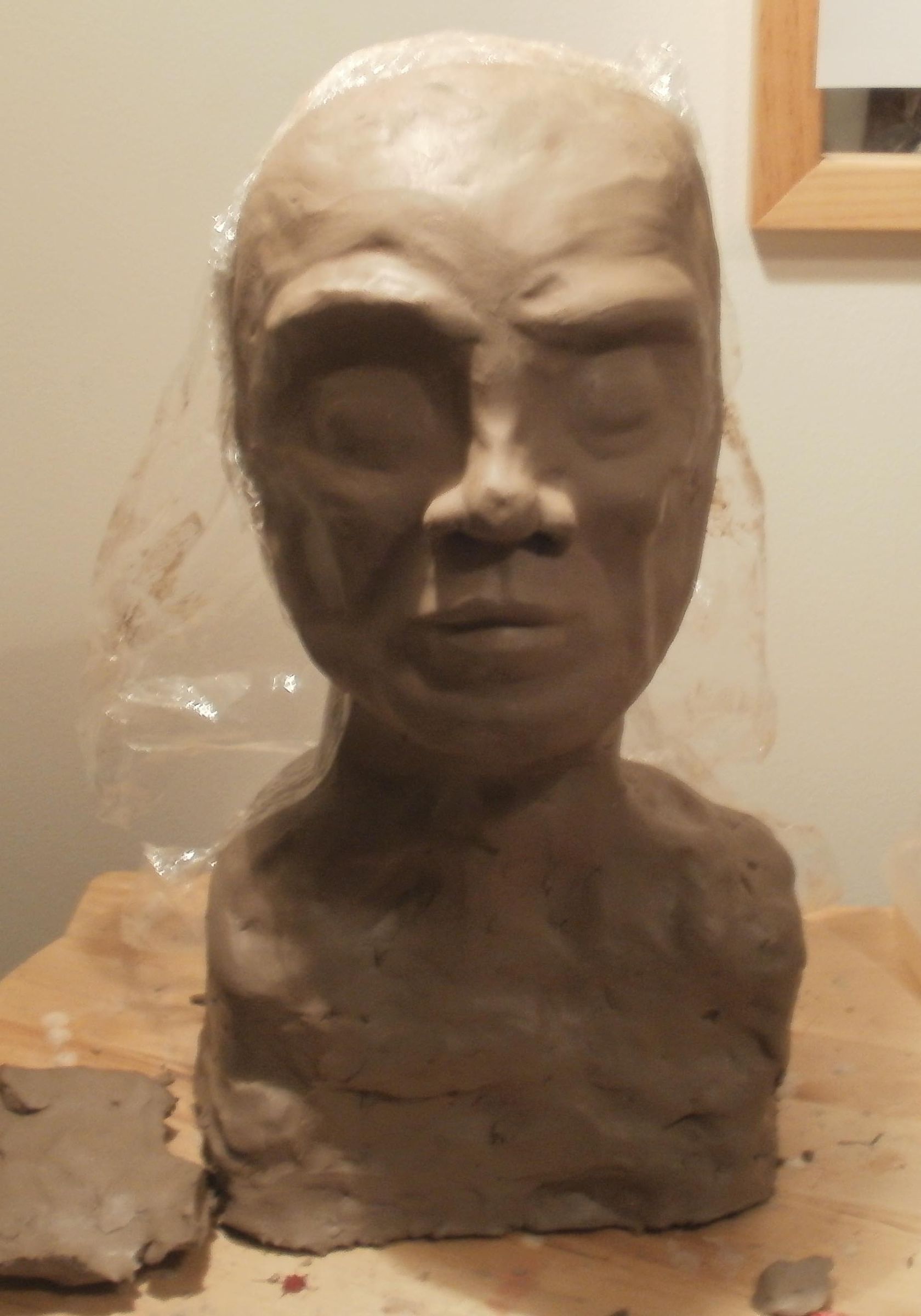 How to Make a Clay Bust of Someone You Know. (bronze Finish) 6 Steps
