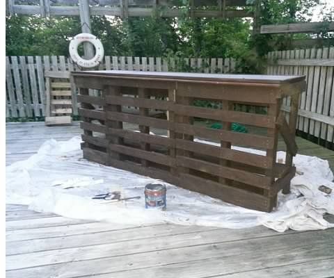 Pallet Bar 4 Steps With Pictures Instructables Pallet Bar 4 Steps With Pictures, How To Build An Outdoor Bar Out Of Pallets