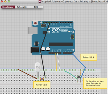 Temperature Sensor With LED : 7 Steps - Instructables