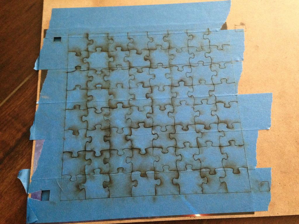 Make A Laser Cut Puzzle 4 Steps With Pictures Instructables