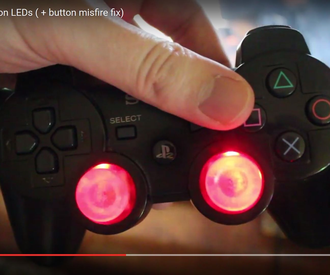 PS3 Controller Vibration LEDs (+ Button Misfire Fix) 7 Steps (with