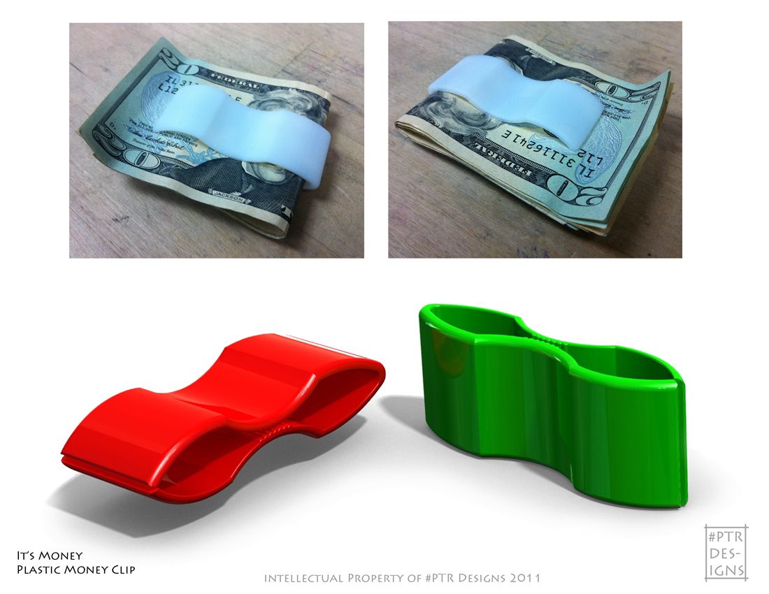 PTRdesigns Plastic Money Clip Instructables