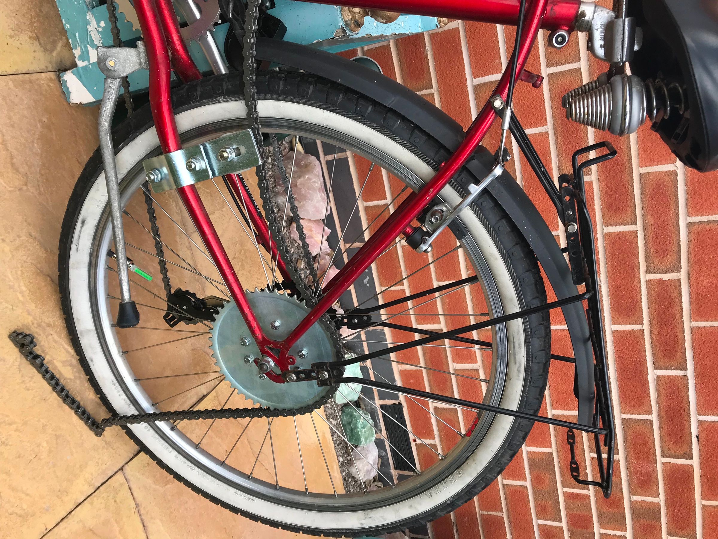 Motorized Bicycle Assembly Overview 9 Steps (with Pictures