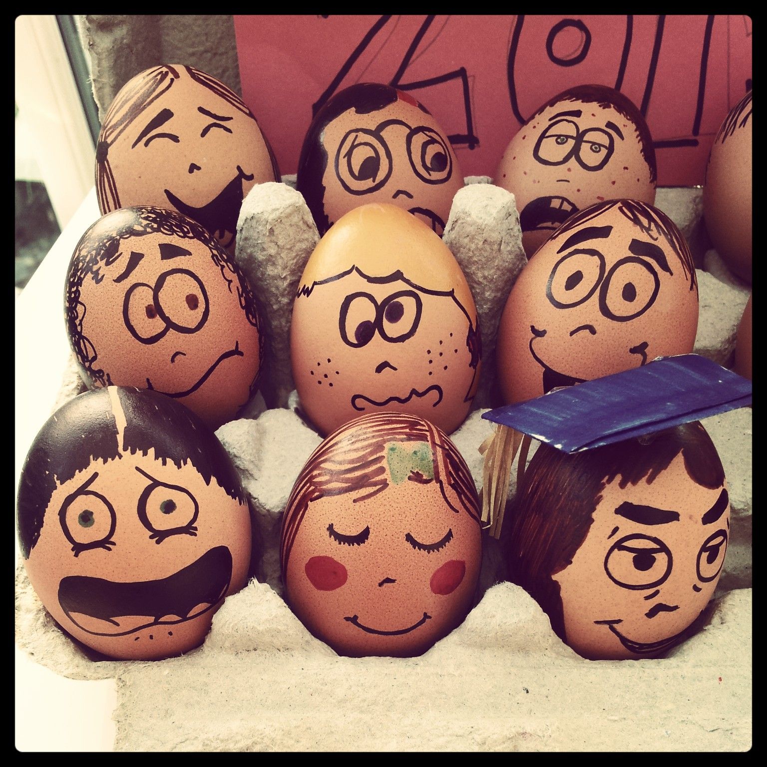 How to Make Funny Egg Faces 4 Steps Instructables
