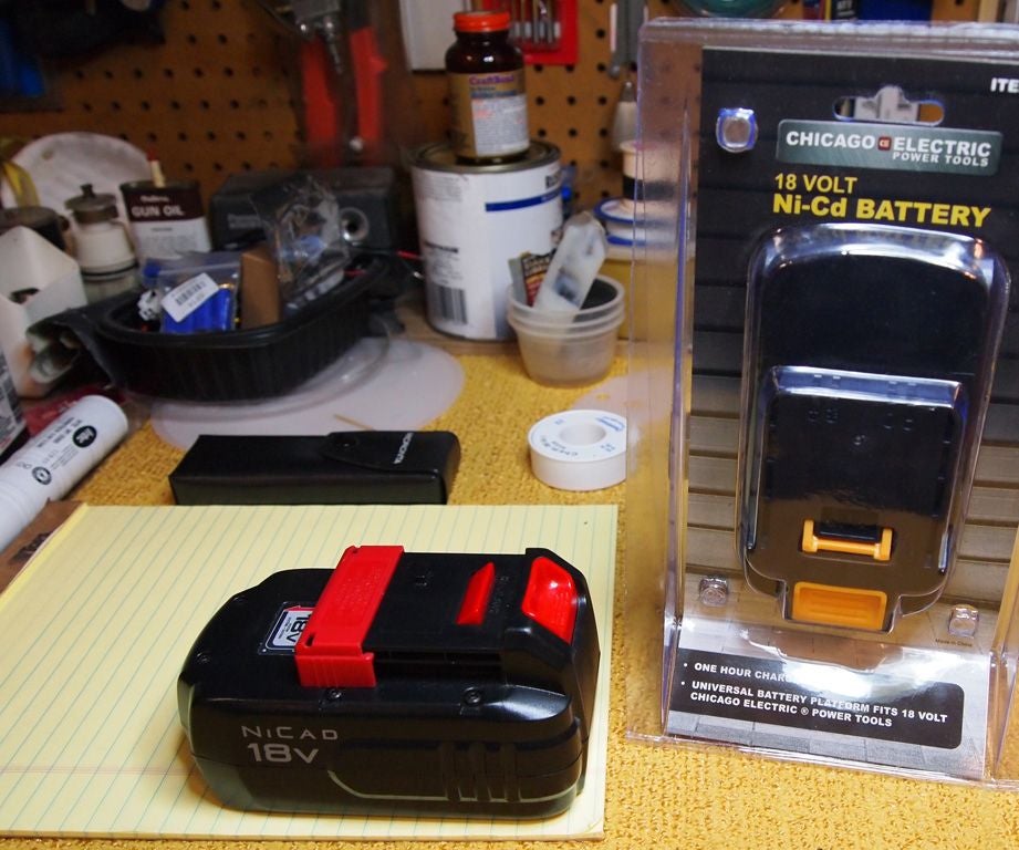 How to Recell a Porter Cable 18V Cordless Tool Battery Using Cells From