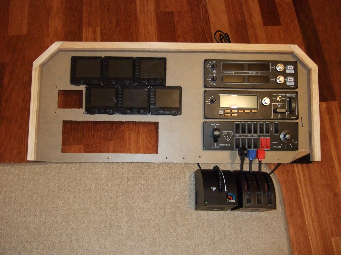 DIY Flight Simulator Cockpit (with Pictures) Instructables