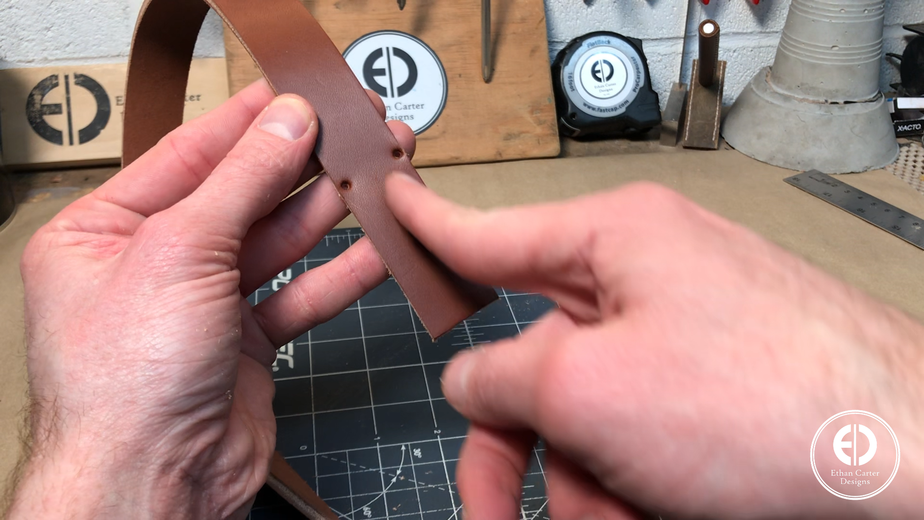 How to Make a Leather Camera Strap W/ Useful Accessories! : 10 Steps