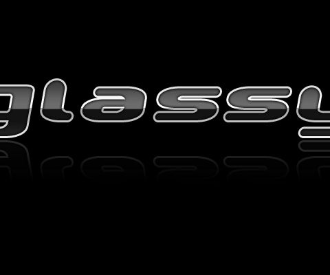 Photoshop: Create Glassy Text