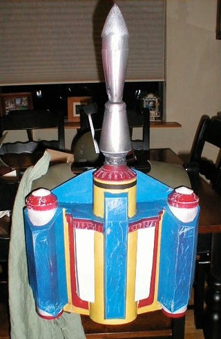 How To Scratchbuild A Boba Fett Costume Using Cardboard 6 Steps With Pictures Instructables