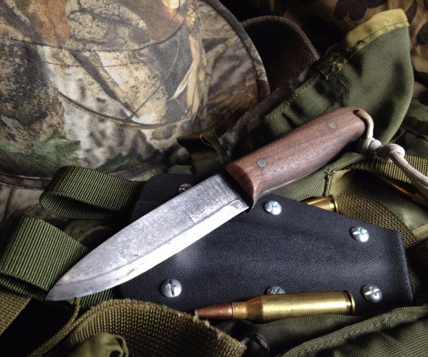 How to Make a Bushcraft Knife