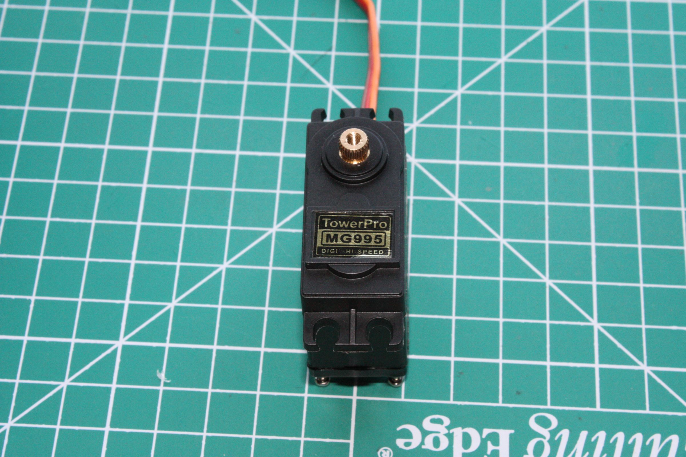 Convert Towerpro MG995 Servo to Continuous Rotation