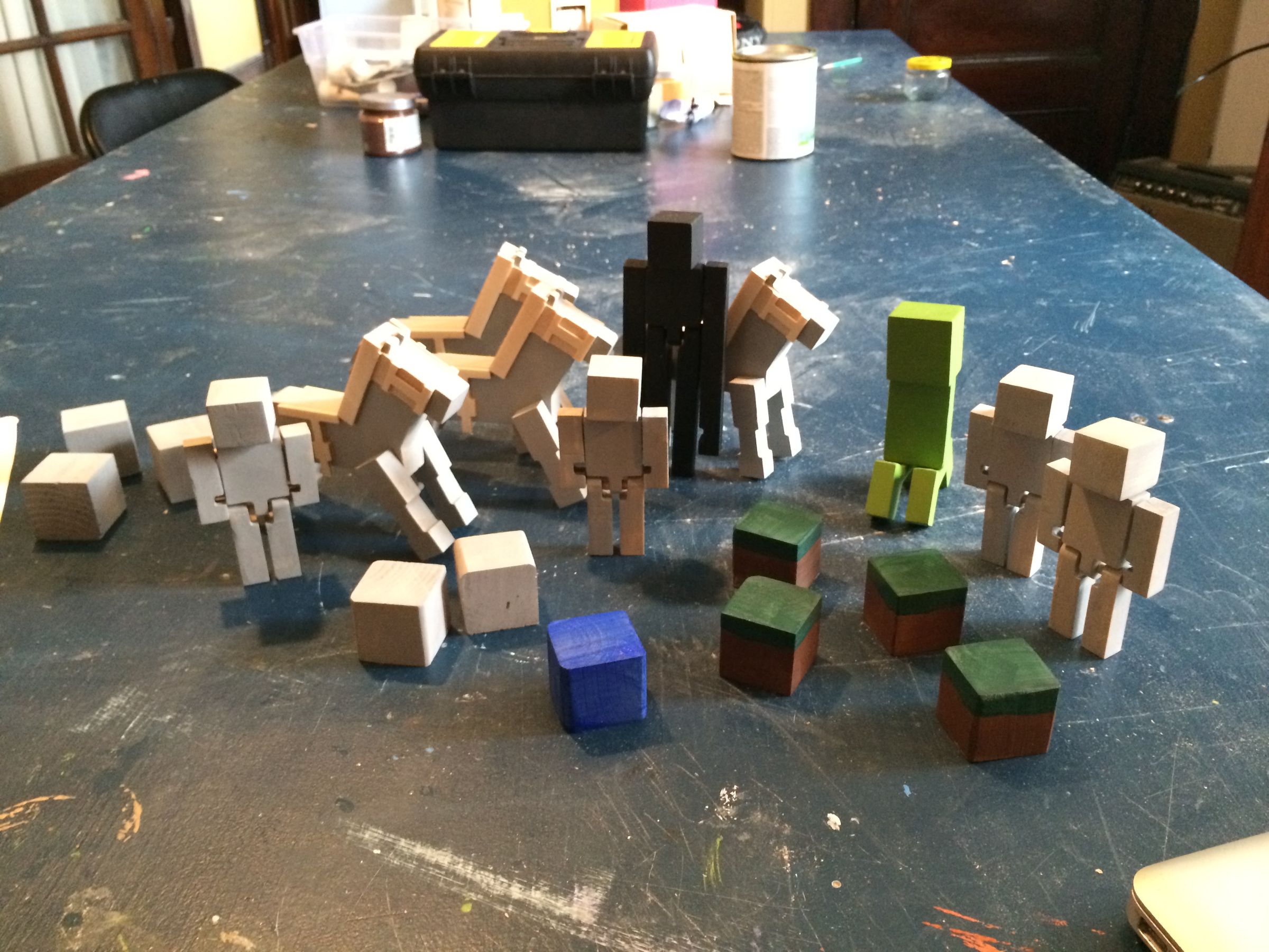 How To Make Wooden Minecraft Toys 8 Steps With Pictures Instructables