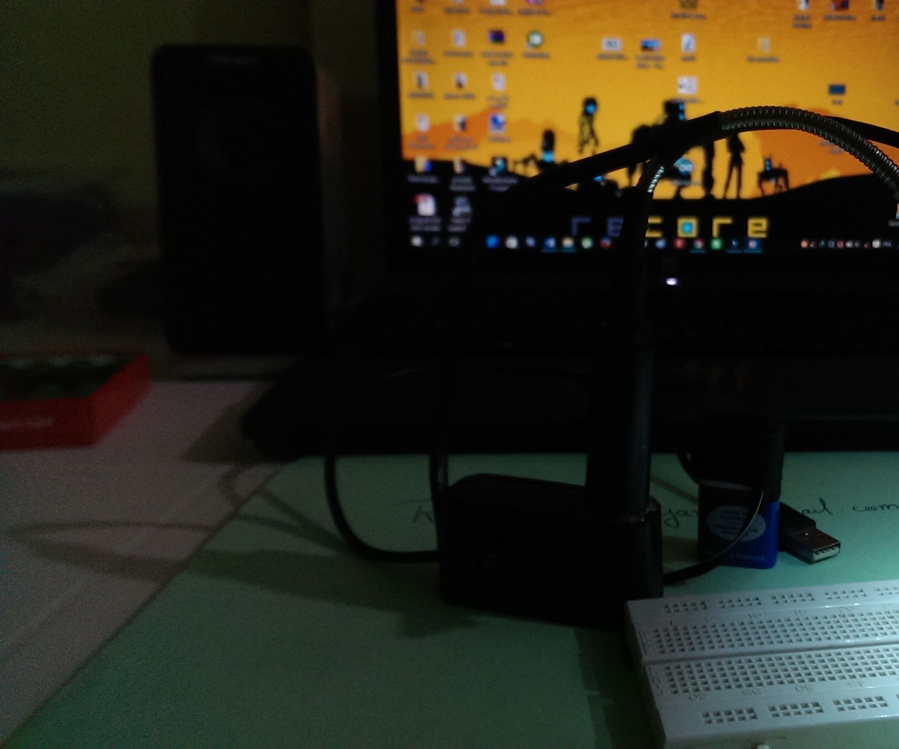 howa make a lamp usb flexible led DIY Project DIY Project Image