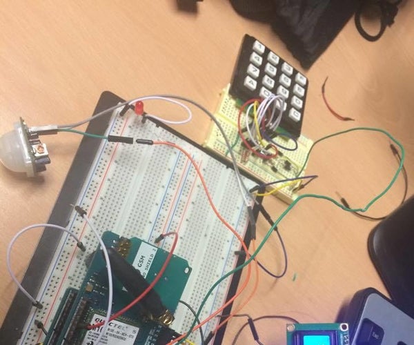 GSM Alarm Security System