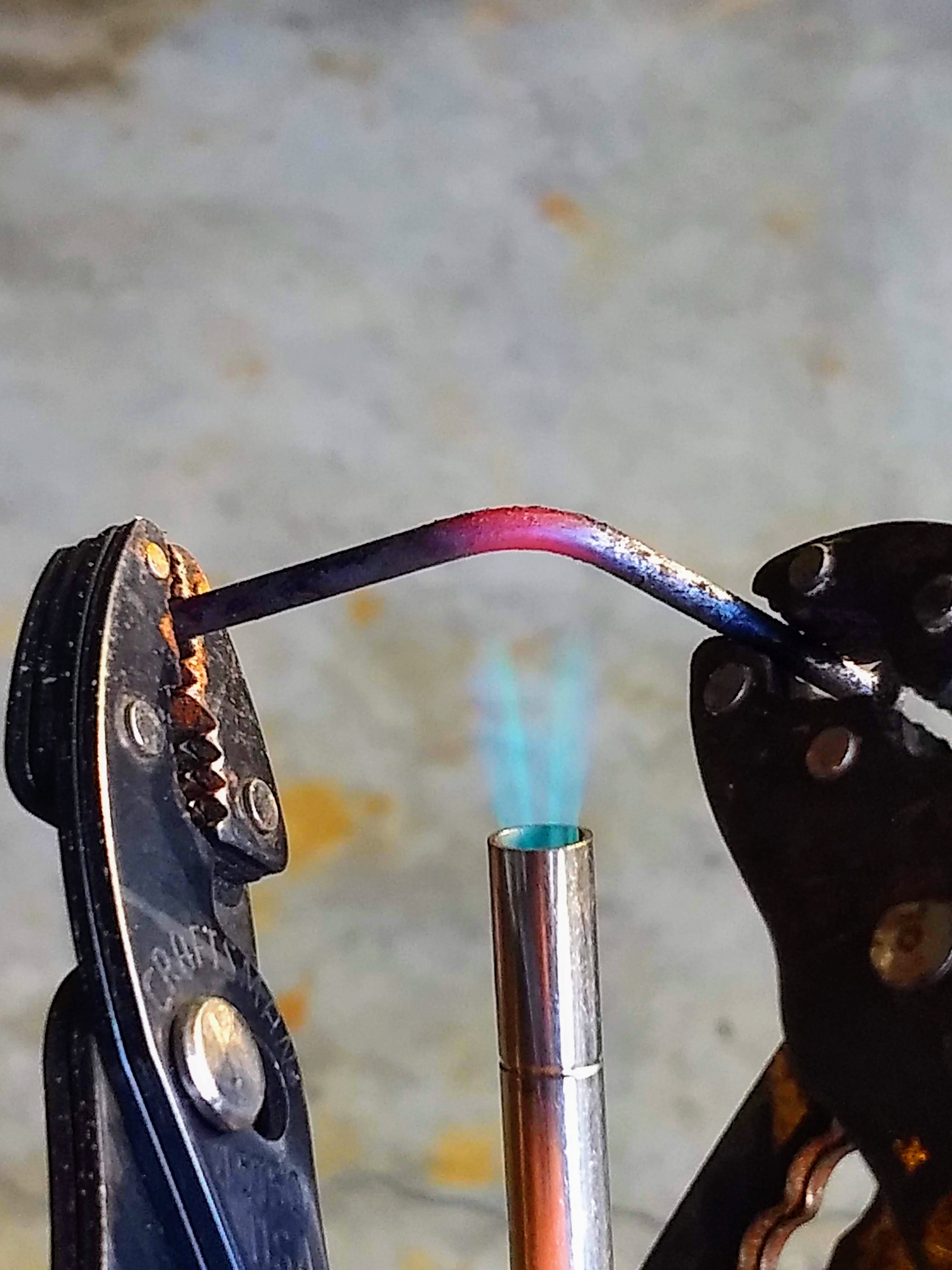 Flower Made of Scrap Nails 5 Steps Instructables