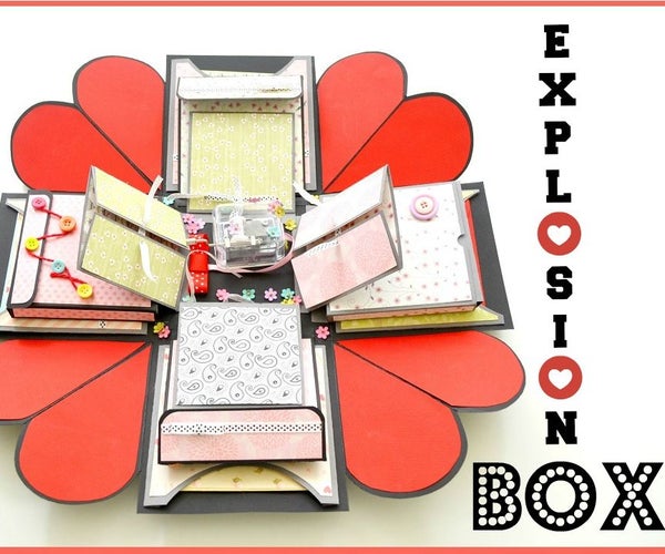 How to Make Exploding Memory Box | DIY Surprise Gift for Boyfriend | Explosion Love Box Card