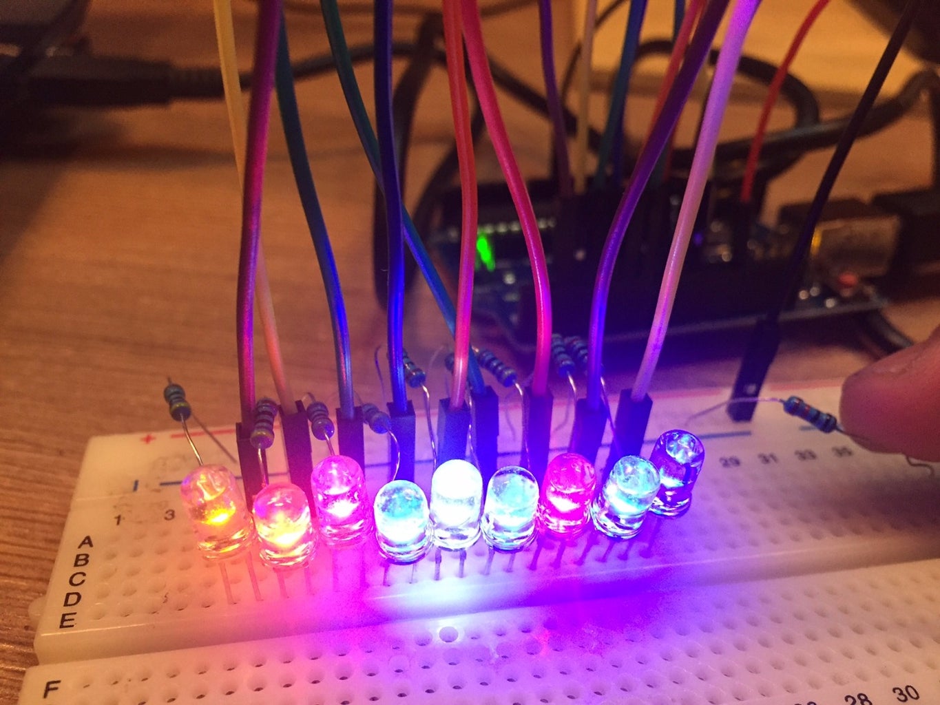 Arduino LED Rocker Game! : 4 Steps (with Pictures) - Instructables