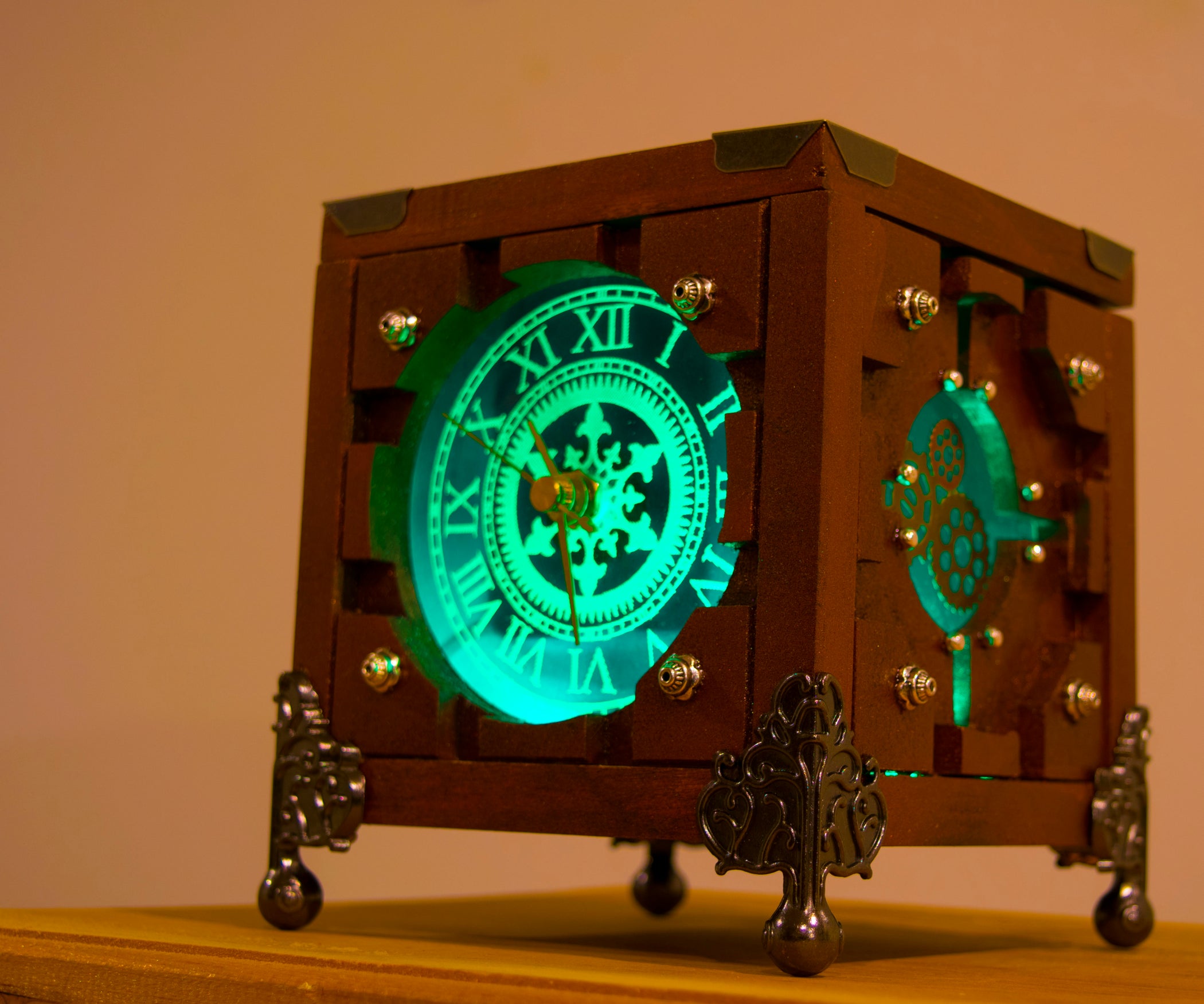 Lighted Steampunk Portal Clock 4 Steps (with Pictures) Instructables