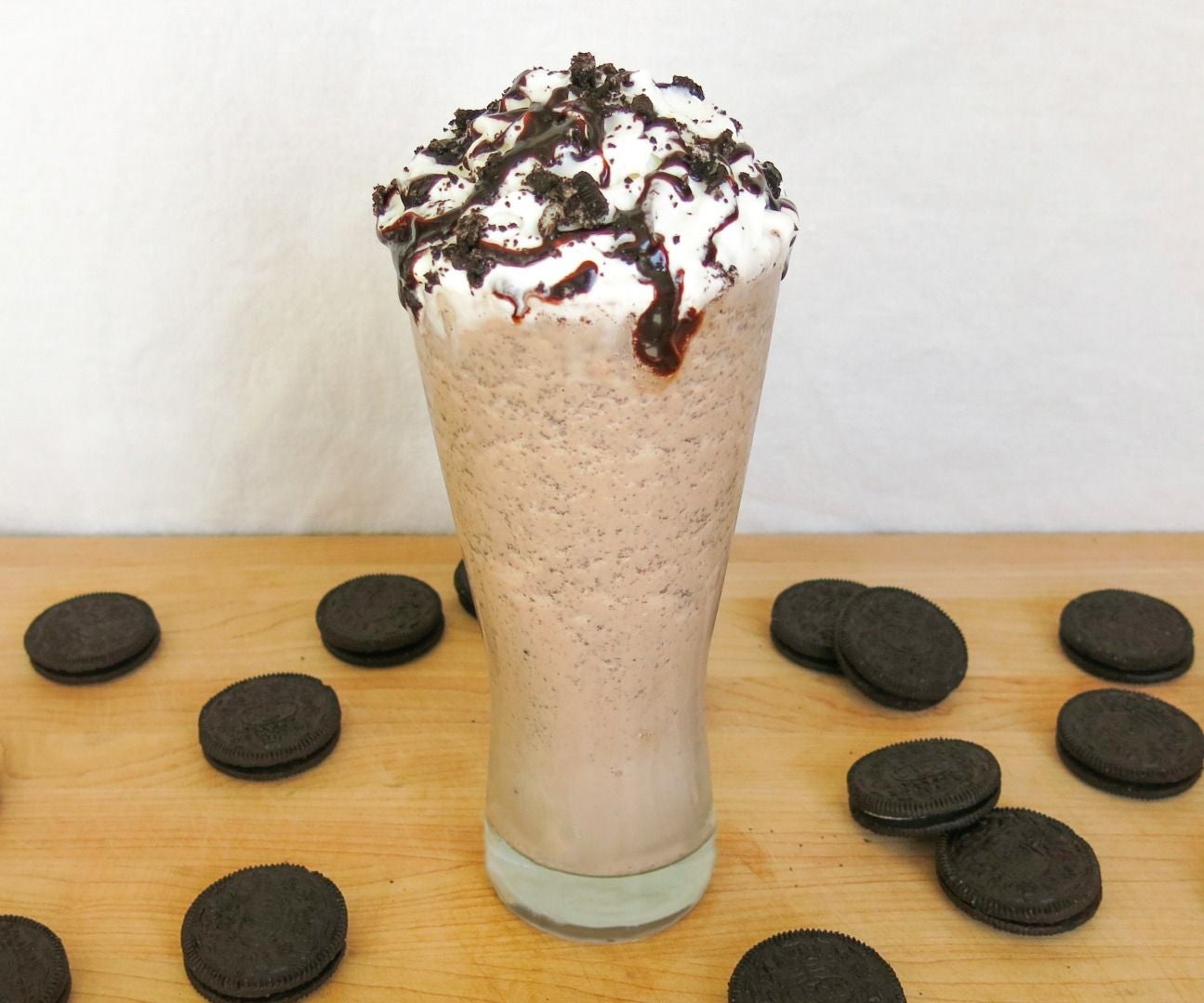 cara membuat oreo frappuccino