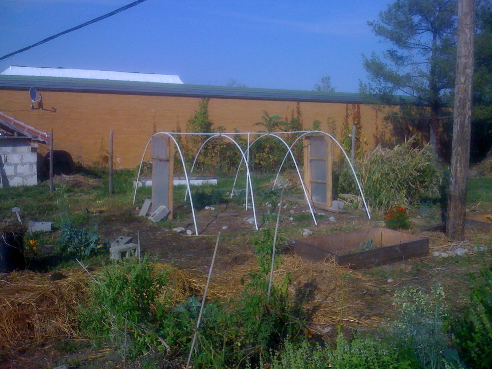 Hoop House 4 Steps (with Pictures) Instructables