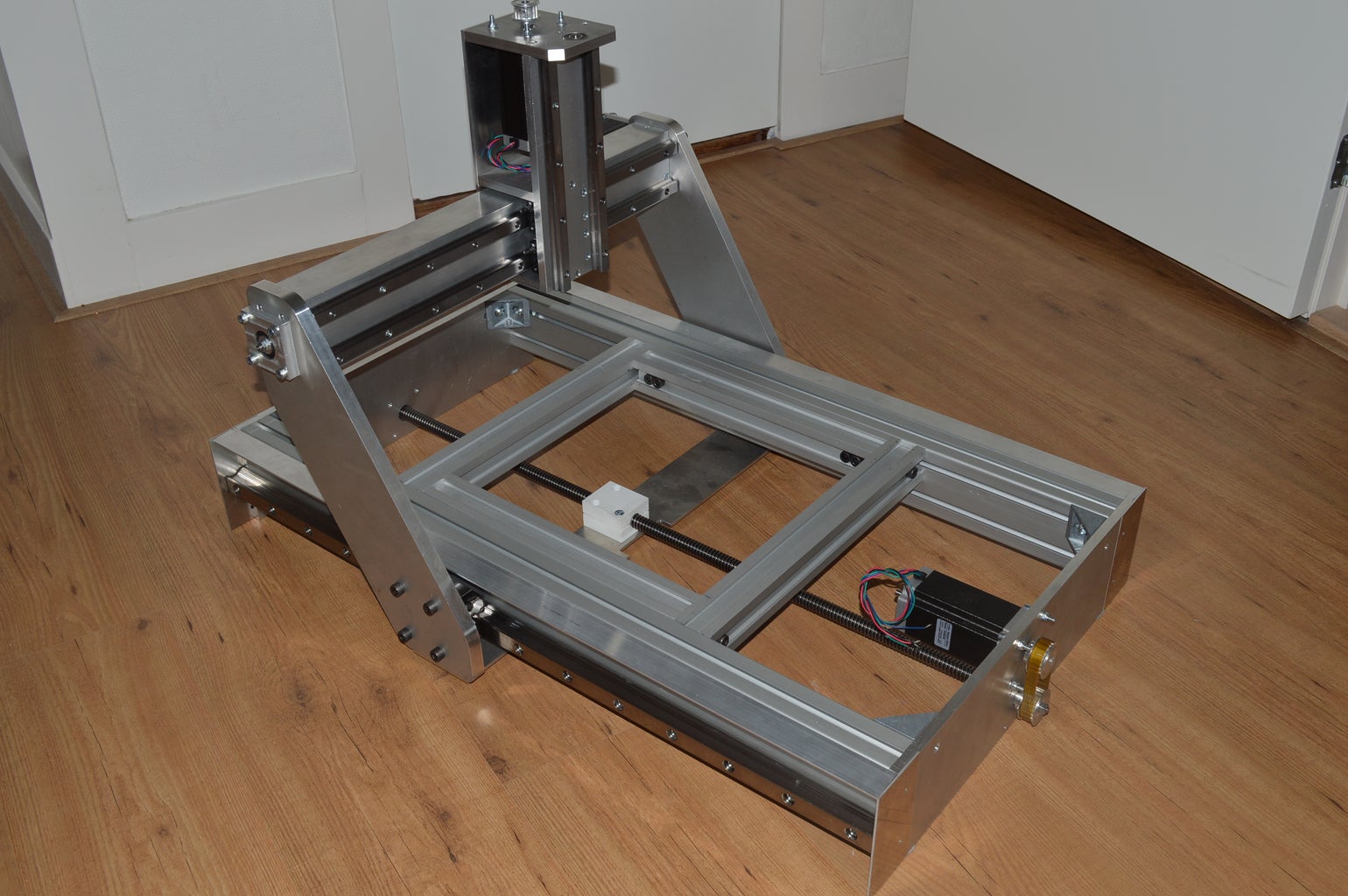 Самодельный CNC станок ЧПУ фрезерный
