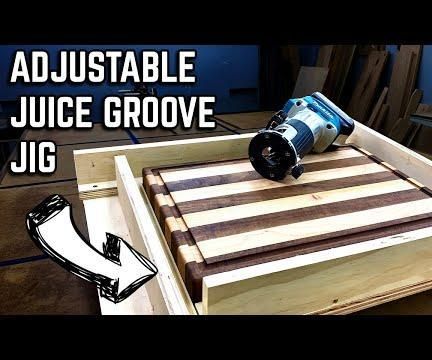 adjustable juice groove jig DIY Project DIY Project Image