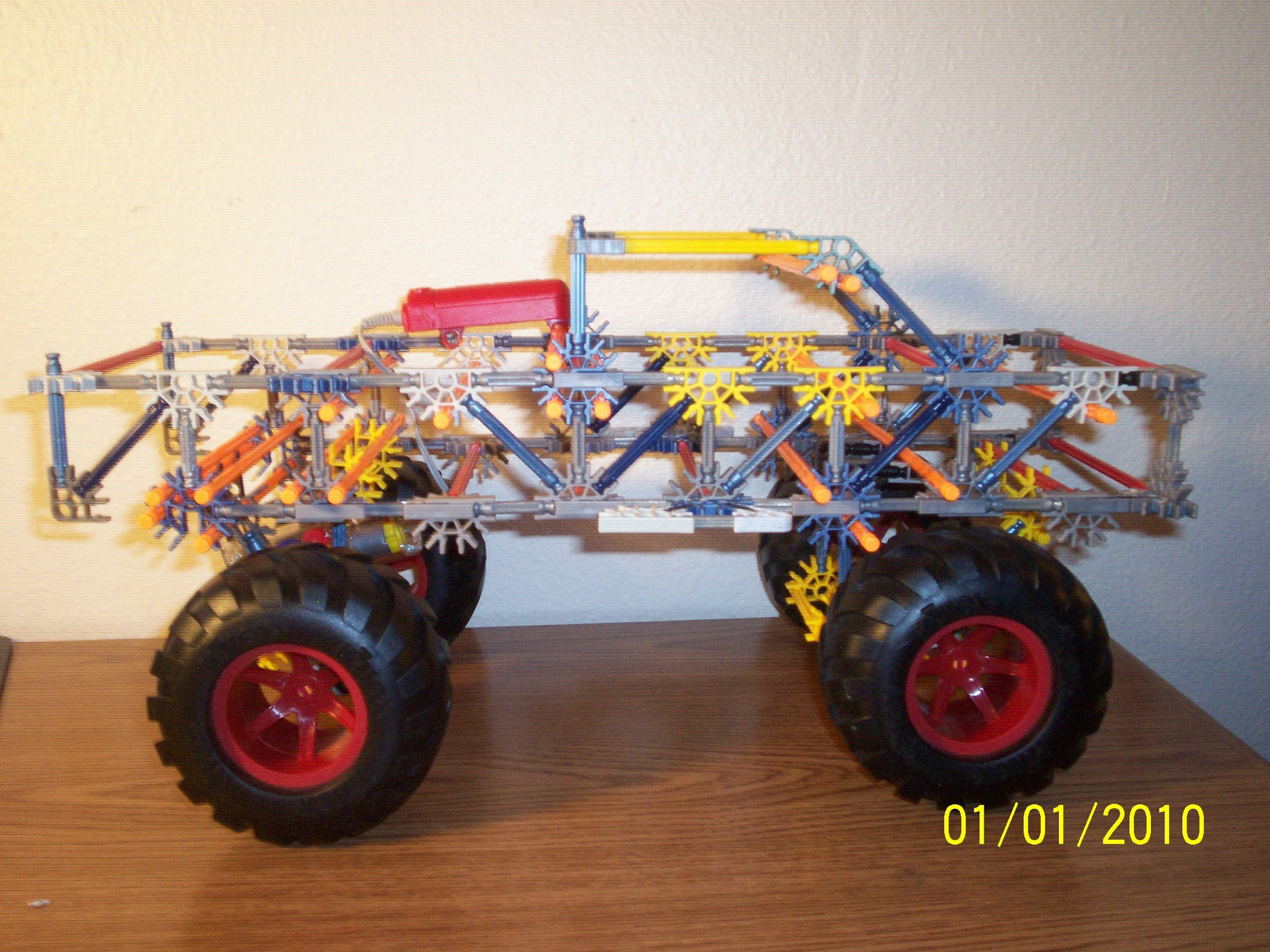 Knex Truck With Motor 7 Steps Instructables