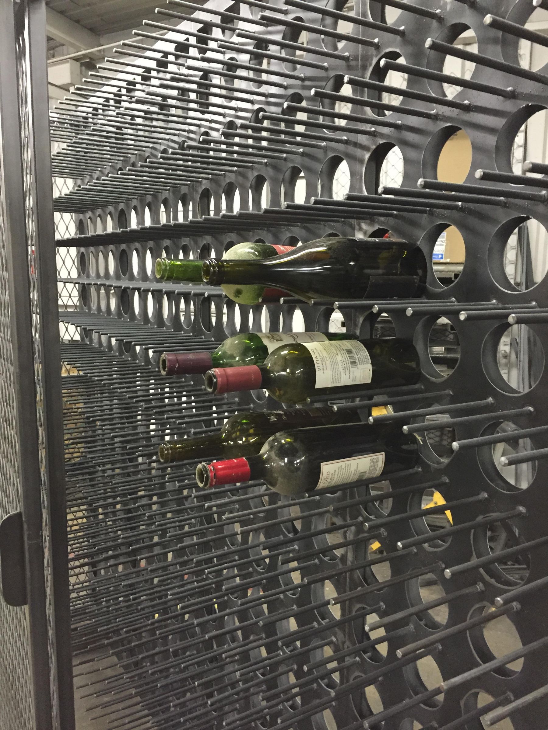 352 Bottle Steel Wine Rack : 7 Steps (with Pictures) - Instructables