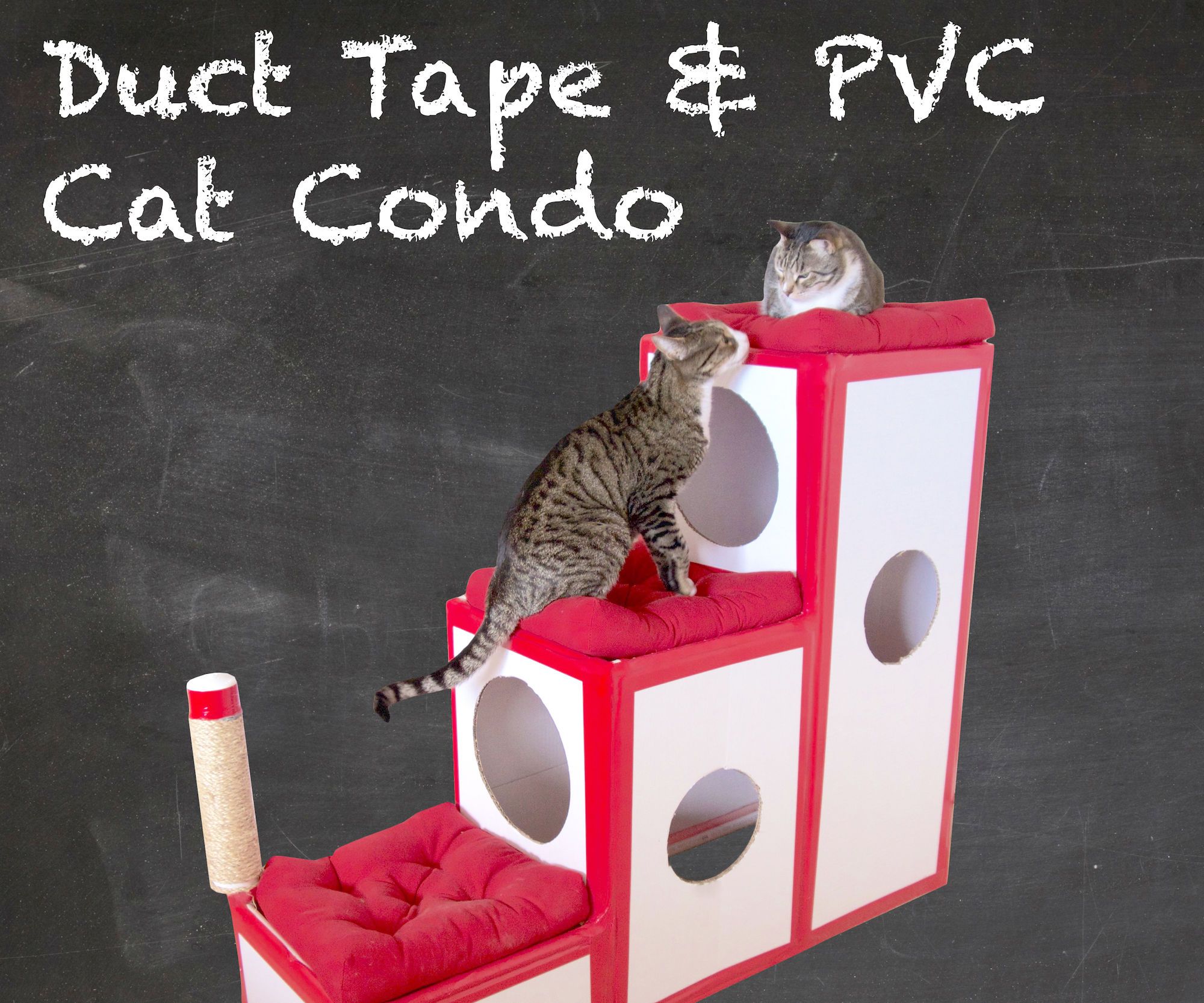 Duct Tape & PVC Cat Condo 5 Steps (with Pictures) Instructables