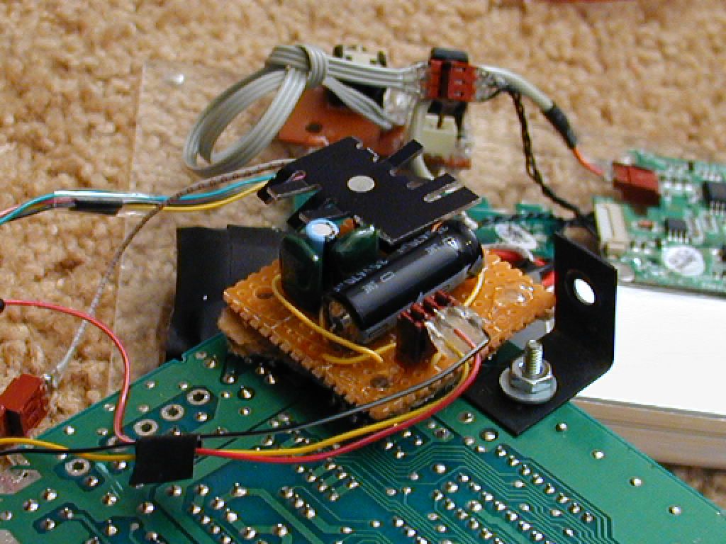 Instalación de los componentes: panel posterior
