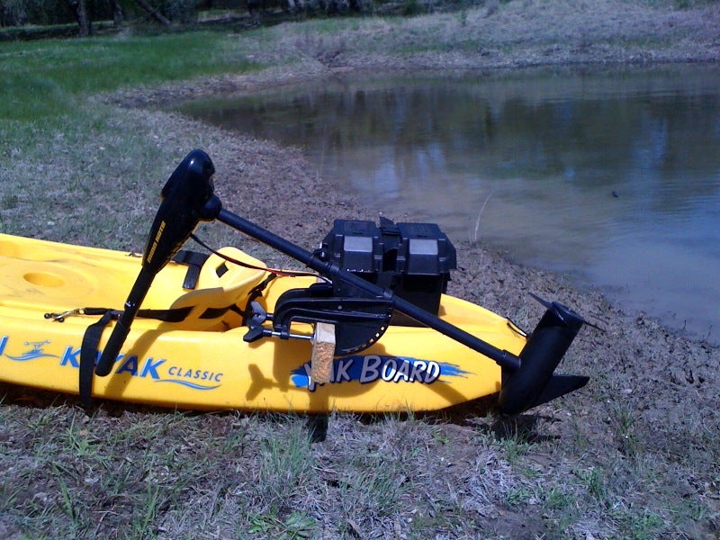DIY Kayak Trolling Motor (YAK Board) 3 Steps Instructables