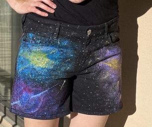 Painted Space Shorts