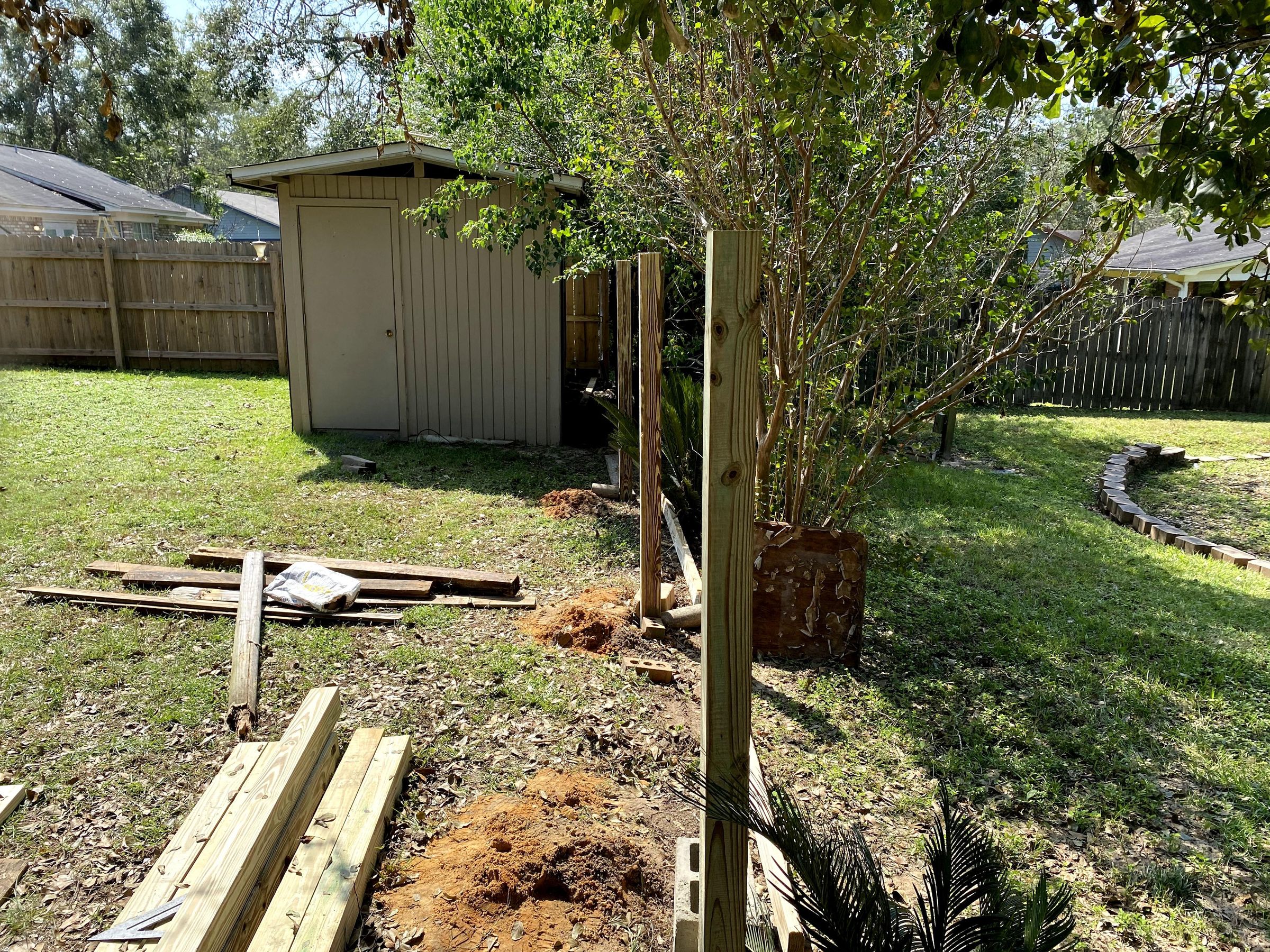 Build a DogEar Fence From Scratch 5 Steps (with Pictures