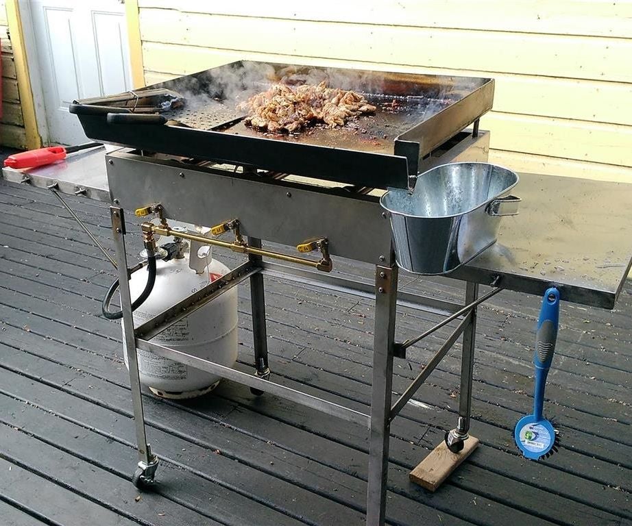 How to Make an Outdoor Griddle 9 Steps (with Pictures) Instructables