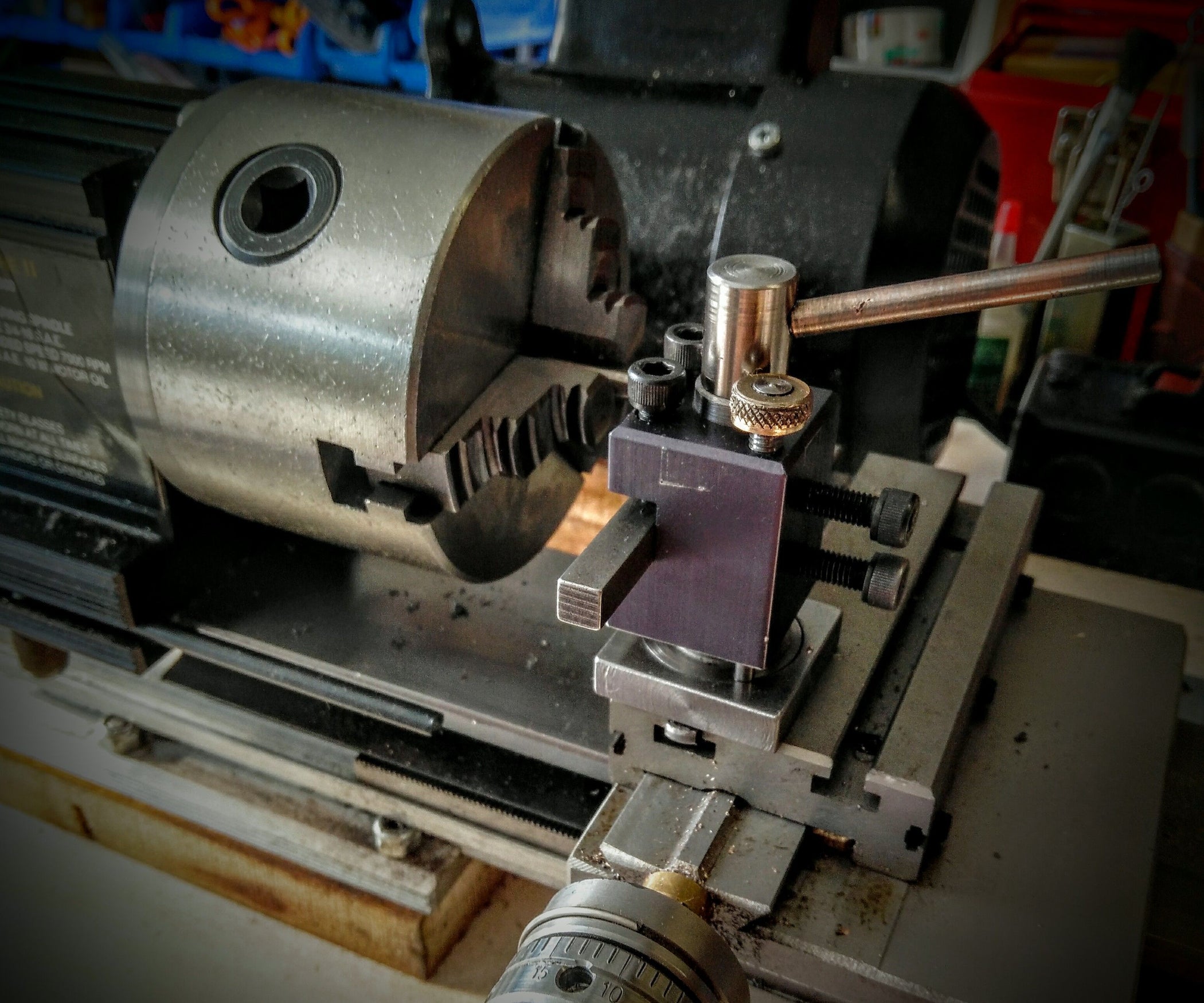 Adjustable Toolpost for Taig Lathe 7 Steps (with Pictures