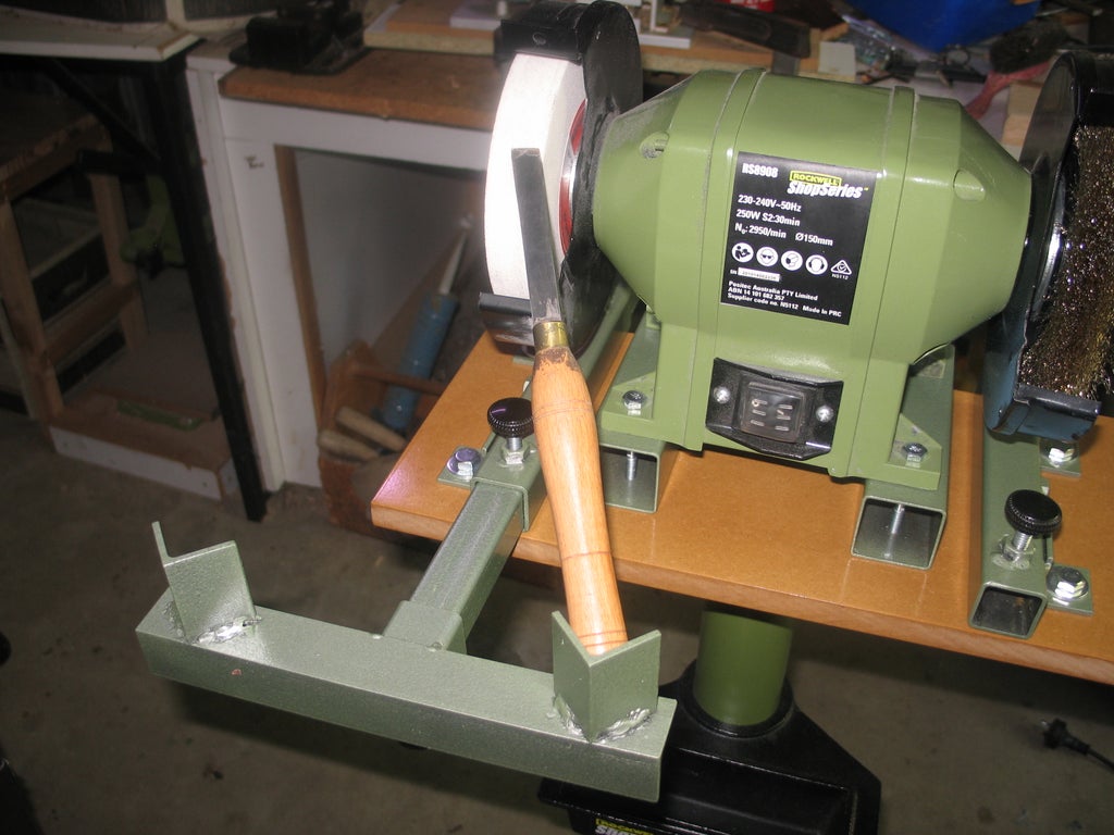 Sharpening Jig For Turning Chisels 8 Steps With Pictures Instructables