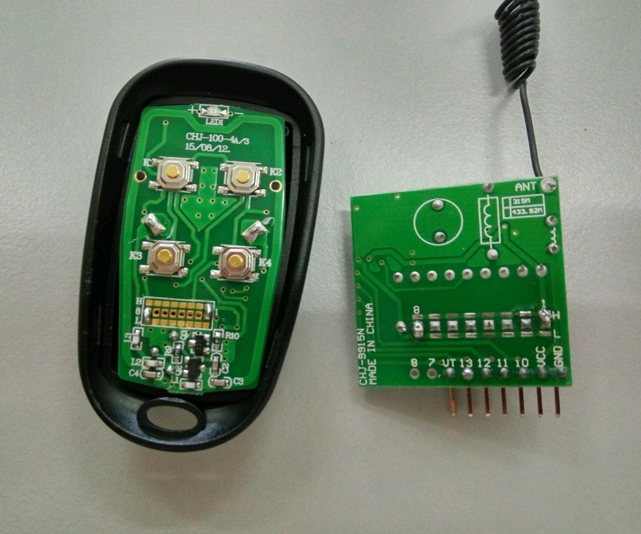 How to Set the ID for the RF Remote Control Kit 8 Steps Instructables
