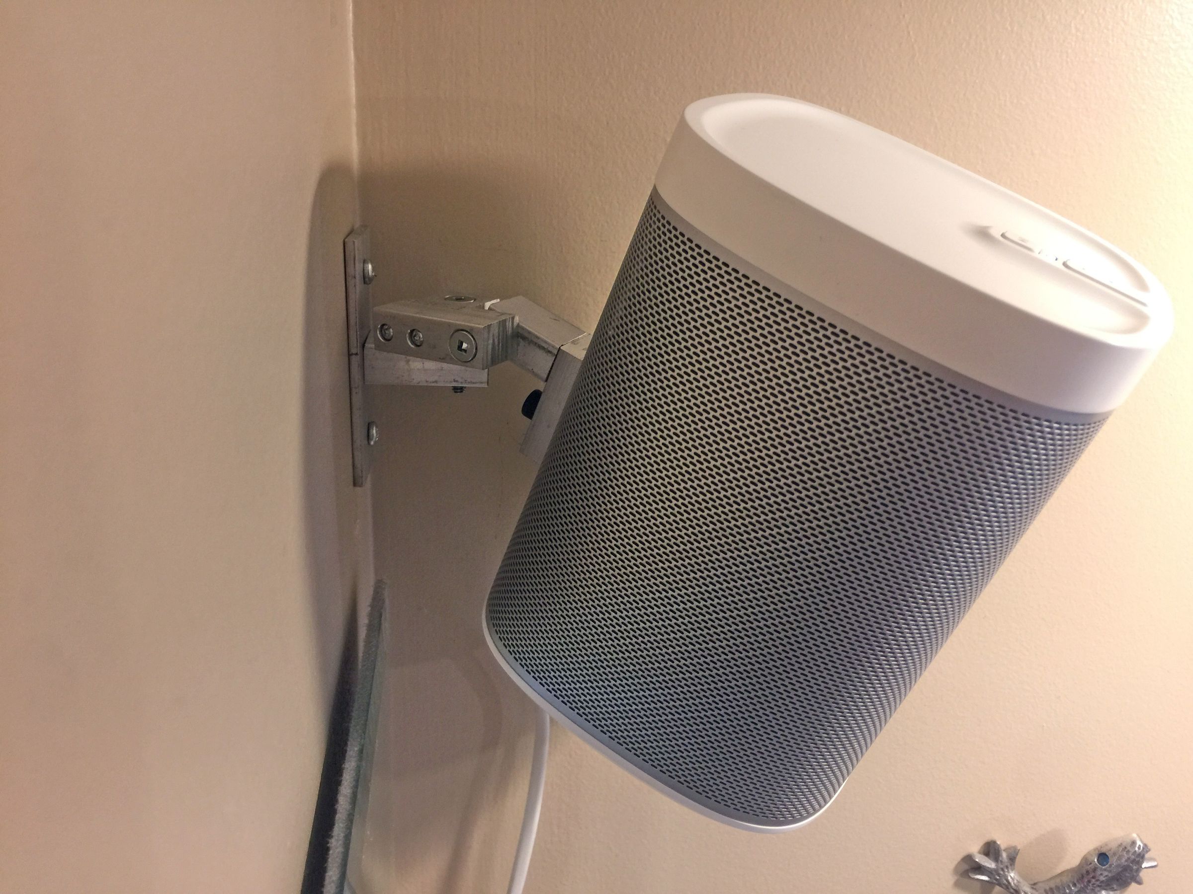diy sonos play 1 wall mount