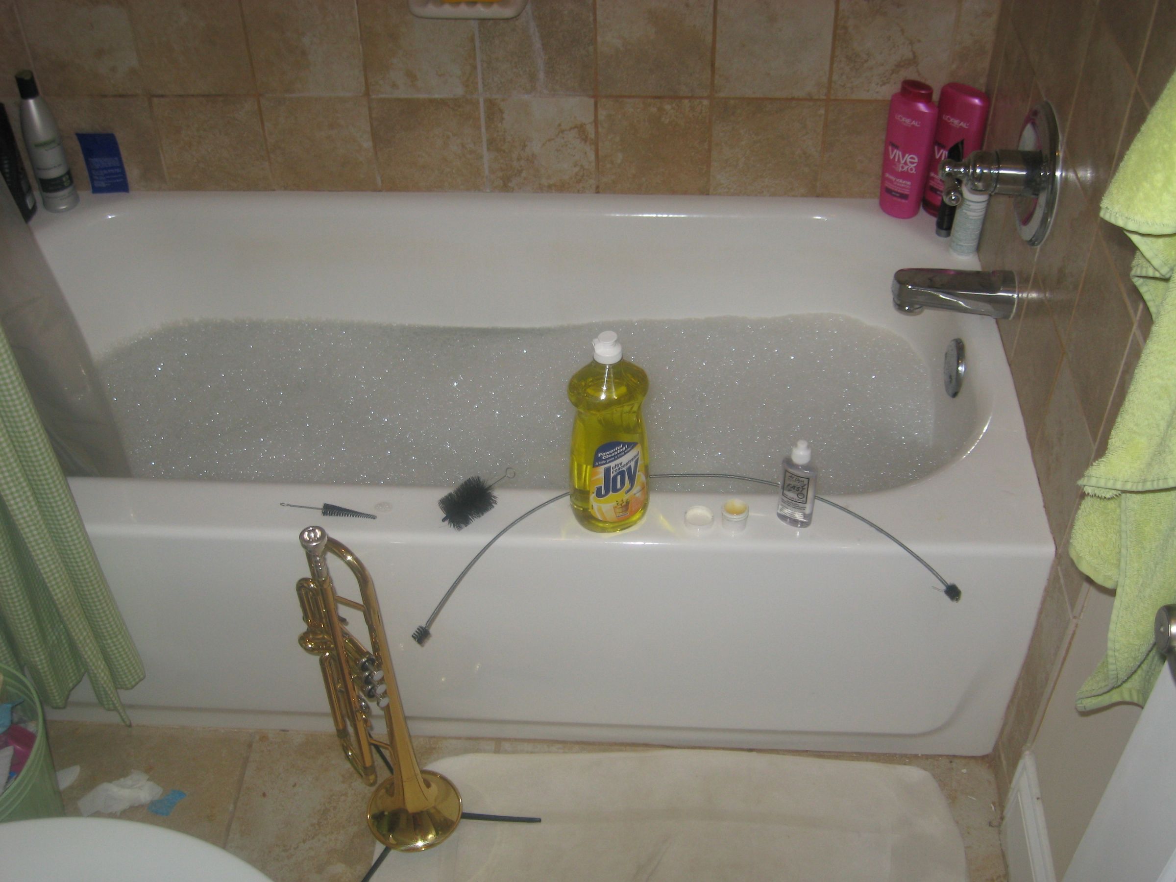 Clean Your Brass Instrument From Home 7 Steps Instructables