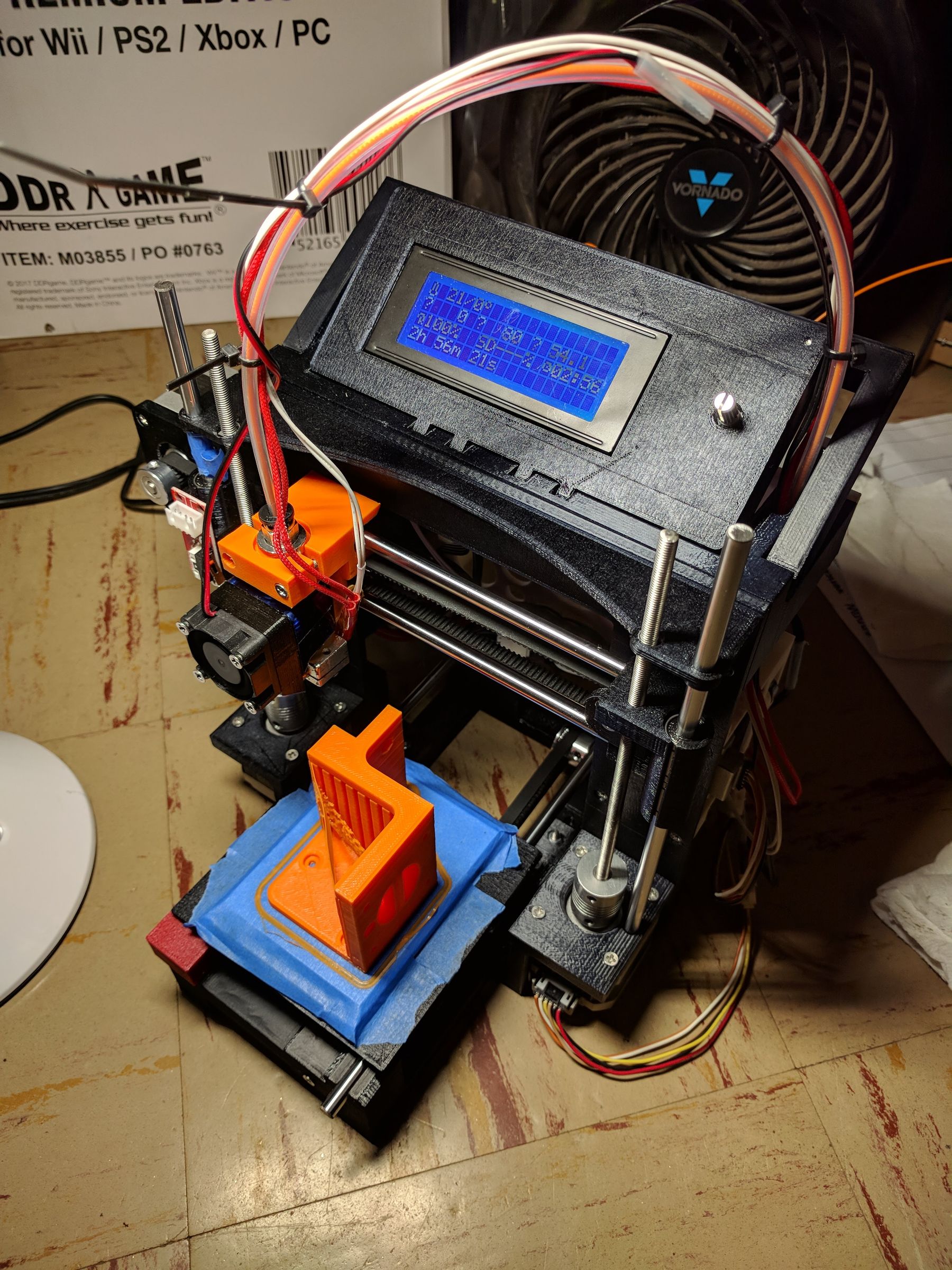 Printable Prusa I3 Style Mini 3D 