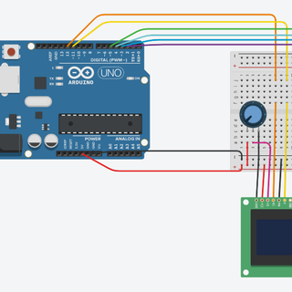 Interfacing LCD With Arduino on Tinkercad : 5 Steps - Instructables